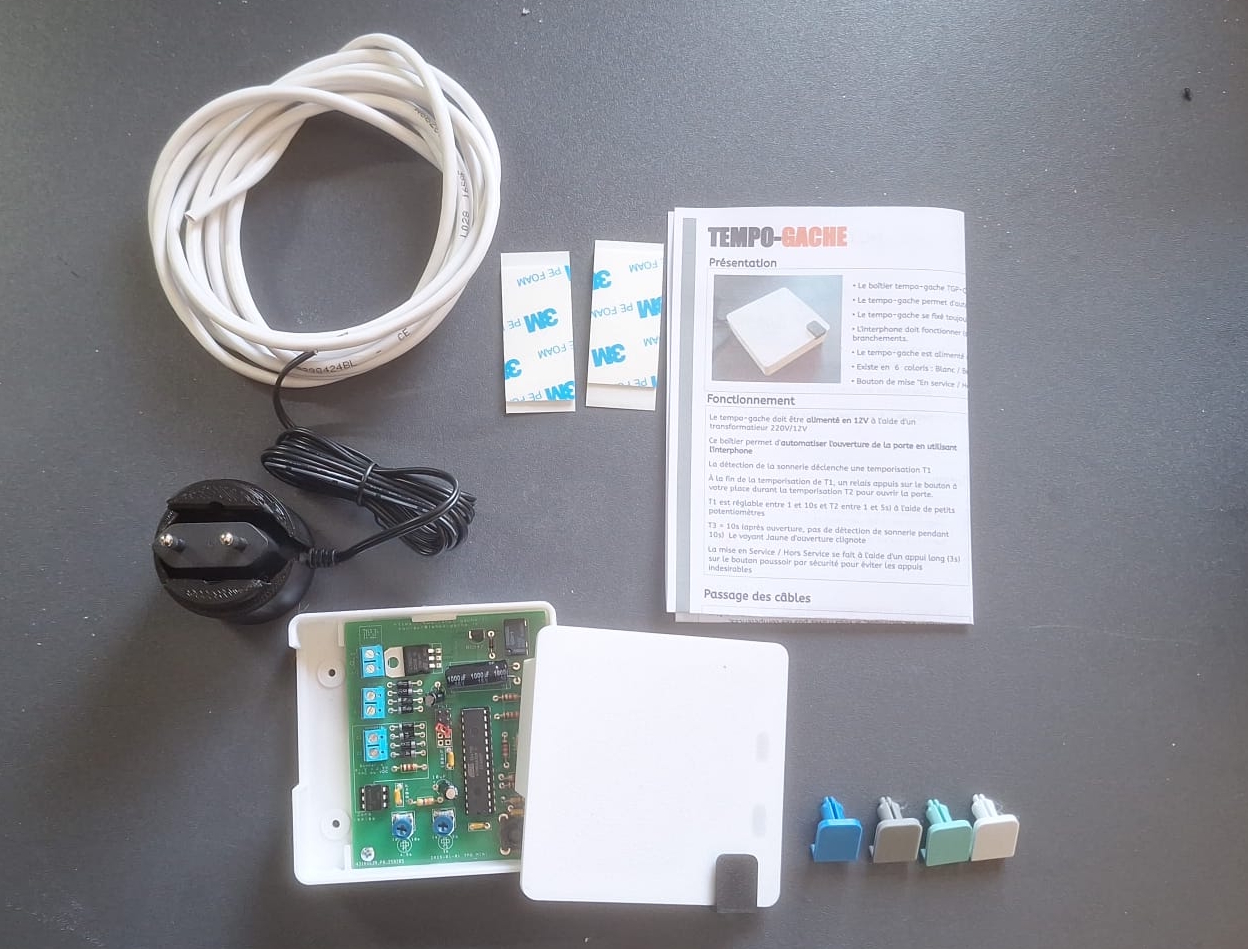 Kit TPG-MINI avec alimentation sur prise